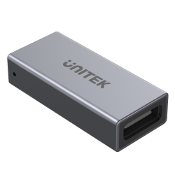 Unitek czarny łącznik beczka USB-C (F) - USB-C (F) 8K 60Hz 40Gbps 240W