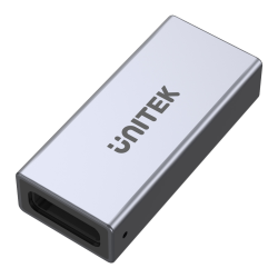 Unitek czarny łącznik beczka USB-C (F) - USB-C (F) 8K 60Hz 40Gbps 240W
