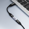 Unitek czarny łącznik beczka USB-C (F) - USB-C (F) 8K 60Hz 40Gbps 240W