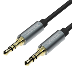 Unitek przewód kabel miniJack 3.5mm - miniJack TWIST 1,5m, spirala