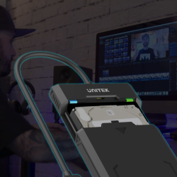 Unitek czarna obudowa do dysku 2,5" na USB-C 5Gbps HDD/SSD SATA UASP