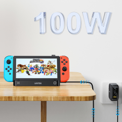 Unitek Stacja dokująca do konsoli Nintendo Switch + pilot, HDMI, LAN, USB