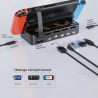Unitek Stacja dokująca do konsoli Nintendo Switch + pilot, HDMI, LAN, USB