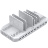 Unitek biała stacja ładująca na 10 urządzeń USB z QC 3.0 96W Y-2190A