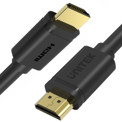 Unitek przewód czarny BASIC HDMI v2.0 Y-C139M gold 3M