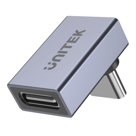 Unitek Adapter, przejściówka USB-C na USB-C kątowy 40Gbps 240W