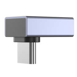 Unitek Adapter, przejściówka USB-C na USB-C kątowy 40Gbps 240W