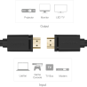 Unitek przewód czarny BASIC HDMI v2.0 Y-C139M gold 3M