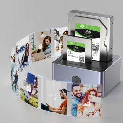 Unitek Stacja klonująca na dyski 2 x SATA 2,5"/3,5" SSD HDD USB-C 10Gbps