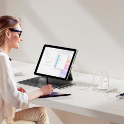 Unitek ładowarka sieciowa, 1x USB-A, 1x USB-C, QC, PC 3.0, 20W, biała