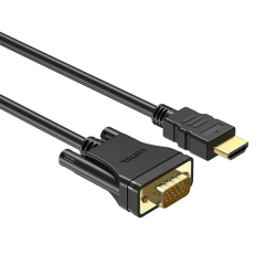 Unitek Kabel, przewód HDMI na / do VGA, FullHD 1080p 60Hz, 2 m, czarny