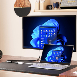 Unitek Adapter HDMI na VGA, FullHD 1080p 60Hz, biały