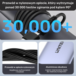 Unitek Adapter USB/C/A na 2x HDMI FullHD 1080p, 60Hz MST