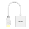Unitek Adapter HDMI na VGA, FullHD 1080p 60Hz, biały