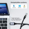 Unitek Kabel Ethernet USB C RJ-45 LAN, przewód sieciowy, 2m