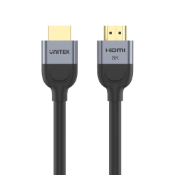 Unitek Kabel HDMI 2.1 8K 60Hz, czarny, 1m