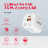 Unitek Ładowarka sieciowa 1x USB-A 1x USB-C QC PC 3.0 33W biała