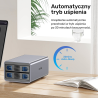 Unitek Obudowa RAID do dysku SATA 2.5"/3.5" - 4 tryby, 40TB, 5Gb/s