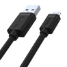 Unitek Mobile czarny przewód kabel USB - microUSB 2.0 1,5M