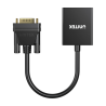 Unitek Adapter VGA na HDMI FullHD 1080p 60 Hz, czarny 15cm plug&play