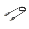Unitek kabel Ethernet RJ-45 LAN, patchcord cat.8 (S/FTP), przewód sieciowy 1m