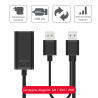 Unitek Y-279 czarny przedłużacz, wzmacniacz sygnału USB 2.0 kabel 20m