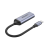 Unitek Adapter USB-C na HDMI 2.1 (8K 60Hz) szary 15cm