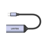 Unitek Adapter USB-C na HDMI 2.1 (8K 60Hz) szary 15cm