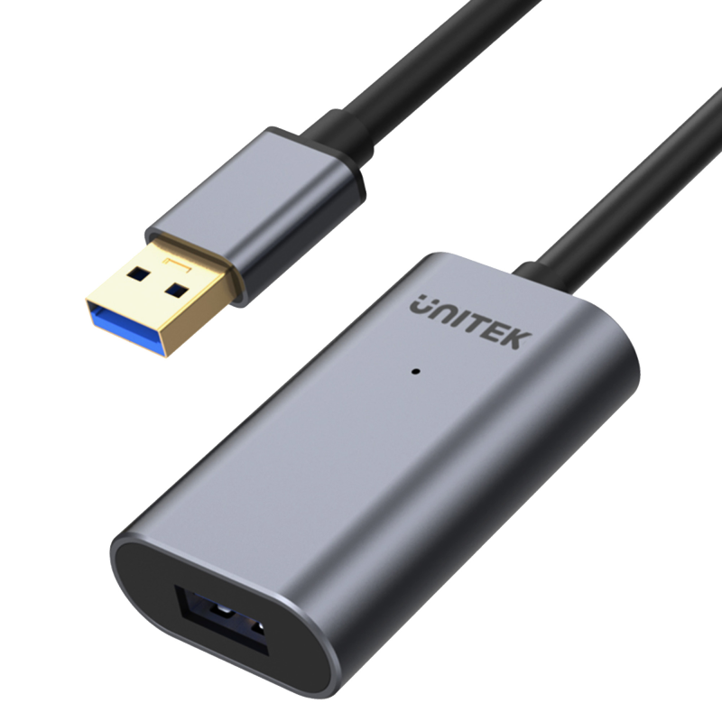 Unitek przedłużacz, wzmacniacz sygnału USB 3.0 10M, pozłacane końcówki