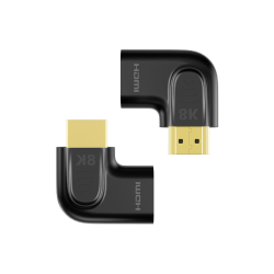 Unitek Adapter kątowy płaski (2 sztuki) 8K HDMI 90 oraz 270 stopni