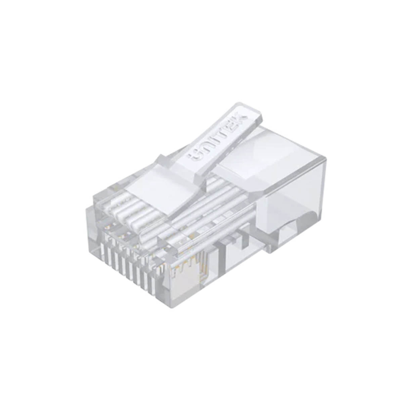 Unitek Wtyk modularny Pass-Through RJ45 Cat. 6 100 szt.