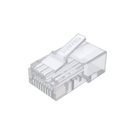 Unitek Wtyk modularny Pass-Through RJ45 Cat. 6 100 szt.