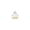 Unitek Wtyk modularny Pass-Through RJ45 Cat. 6 100 szt.
