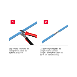 Unitek Wtyk modularny Pass-Through RJ45 Cat. 6 100 szt.