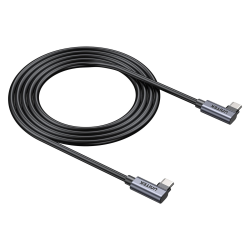 Unitek kabel USB-C do USB-C PD 100W podwójny 90 stopni, 1m