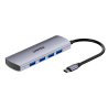 Unitek Hub 4w1 USB-C 10 Gbps, 4x USB-A H1112EGY01
