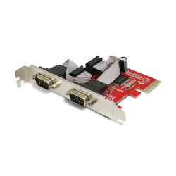 Unitek PCI Express karta rozszerzeń, kontroler 2x RS-232 model Y-7504 do PC