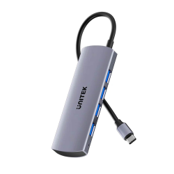 Unitek Hub 4w1 USB-C 10 Gbps, 4x USB-A H1112EGY01