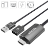 Unitek przewód Smartfon android / ios do TV (USB-HDMI) M1104A FullHD 1080p