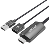 Unitek przewód Smartfon android / ios do TV (USB-HDMI) M1104A FullHD 1080p