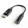 Unitek Adapter USB-C do mini jack 3.5mm (F) M1204A Hi-Fi DSC plug&play