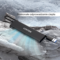 Unitek Hub USB-A 4 porty USB-A 5 Gbps