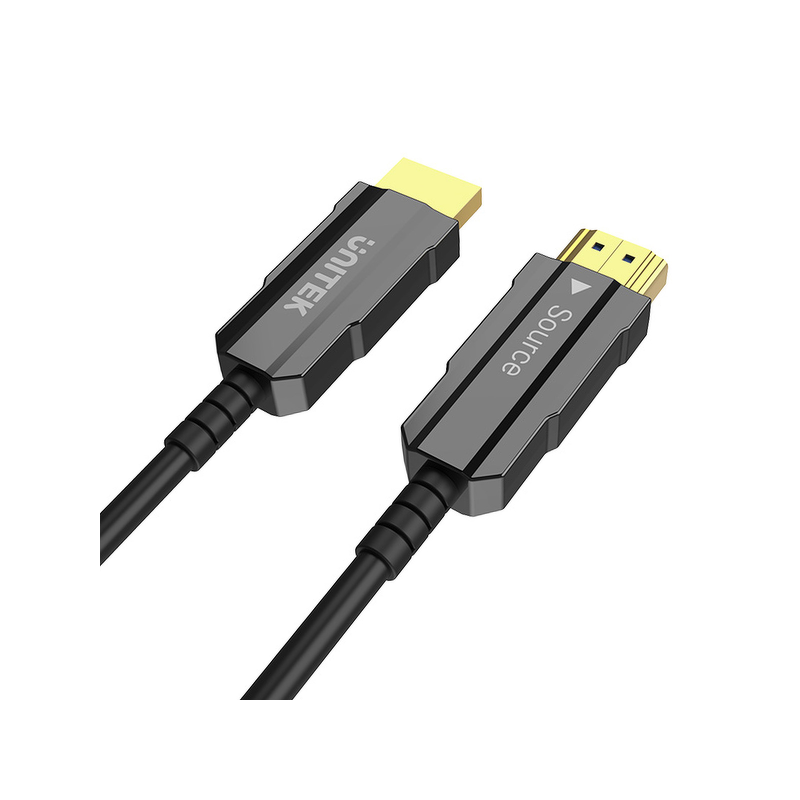 Unitek Kabel optyczny HDMI 2.0 AOC 4K 60Hz 12 m