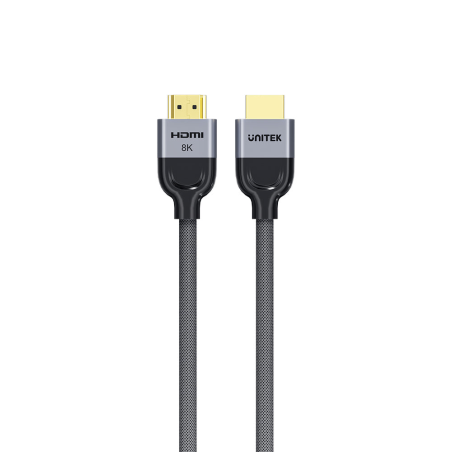 Unitek przewód 8K LUX HDMI 2.1 oplot 2 M