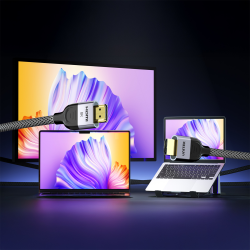 Unitek przewód 8K LUX HDMI 2.1 oplot 2 M
