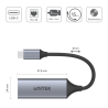 Unitek Adapter, karta sieciowa LAN USB-C 3.1 Gen 1 - RJ45 1000Mbps 1Gbps