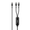 Unitek Kabel 2w1 USB-C PD 100W silikonowy 1,8 m