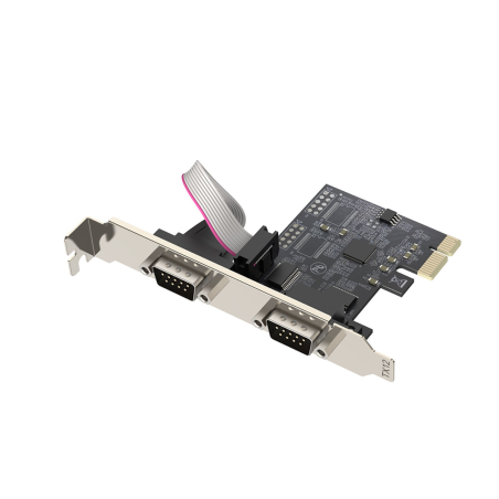 Unitek PCI Express kontroler 2x RS-232 Y-7504BBK01