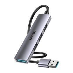 Unitek Kompaktowy hub USB-A 4 w 1 1x 5 Gbps 3x 480 Mbps