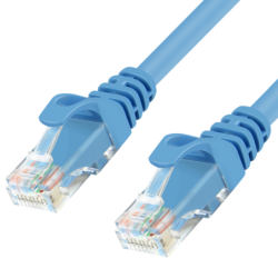Unitek przewód patchcord kabel LAN UTP CAT.6 niebieski 20m